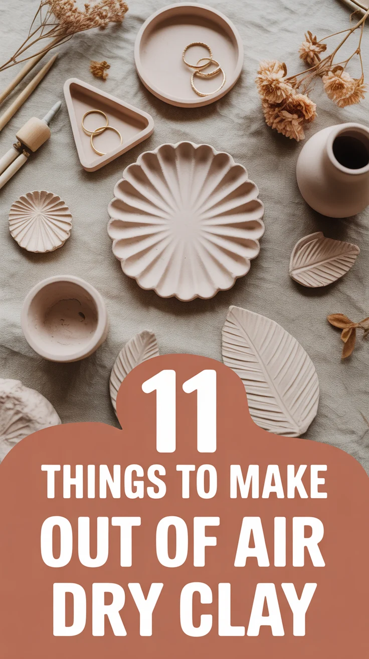🎨 11 Things To Make Out Of Air Dry Clay