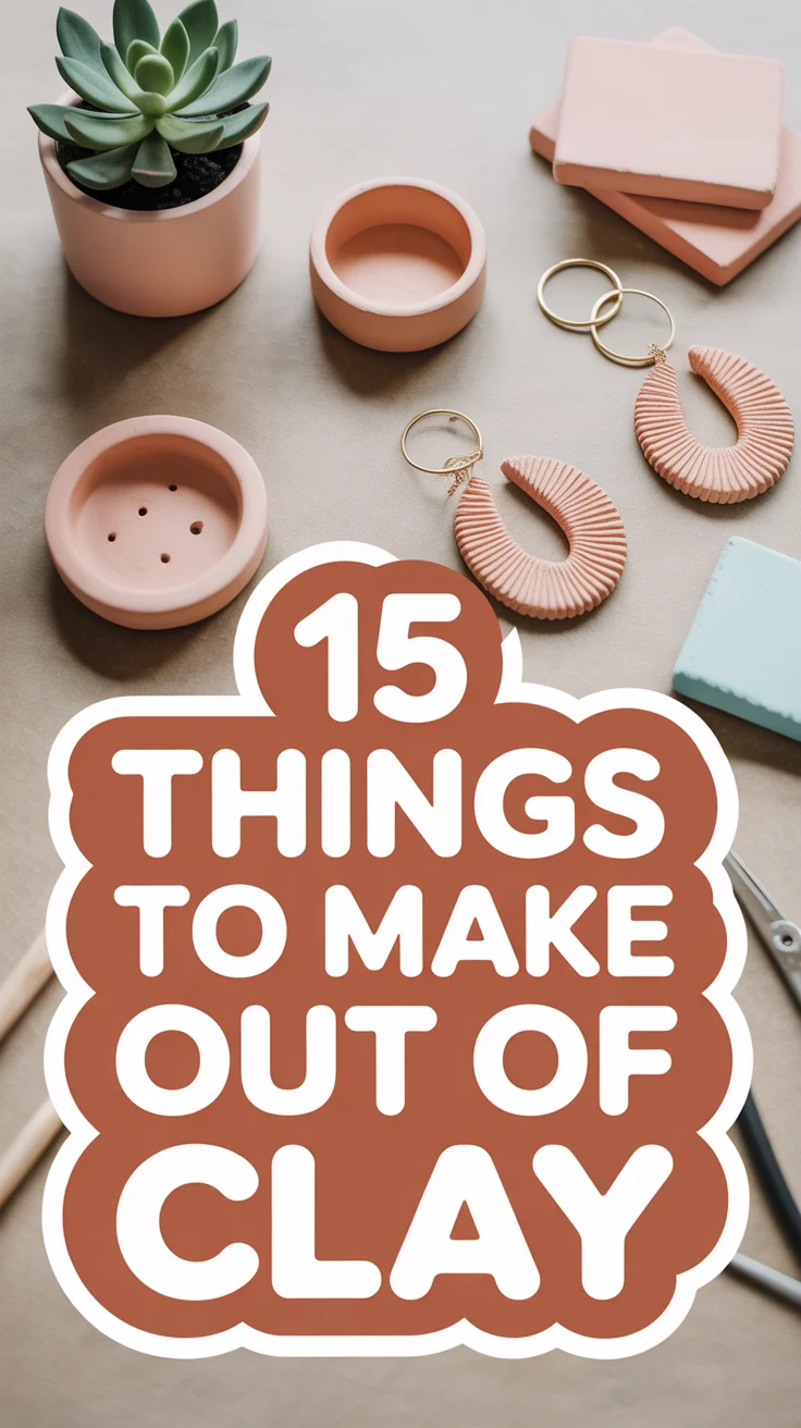 🧱 15 Things To Make Out Of Clay