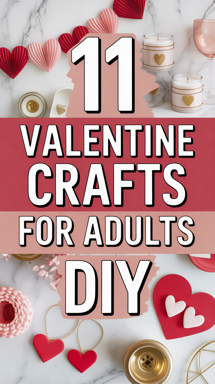 💘 11 Valentine Crafts For Adults DIY