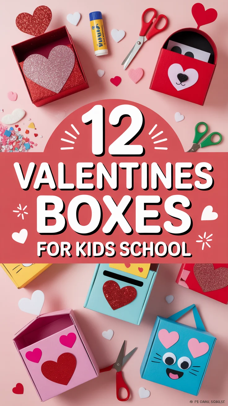 💌 12 Valentines Boxes For Kids School