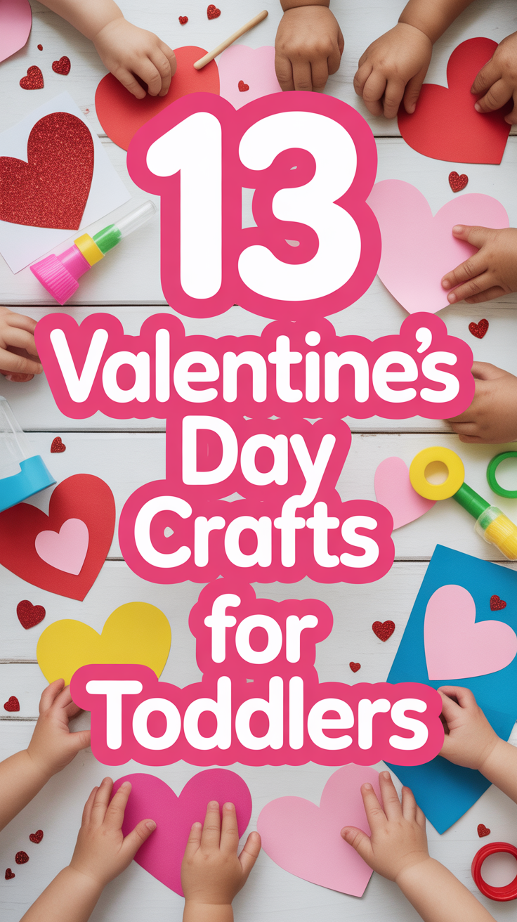 ❤️ 13 Valentines Day Crafts For Toddlers