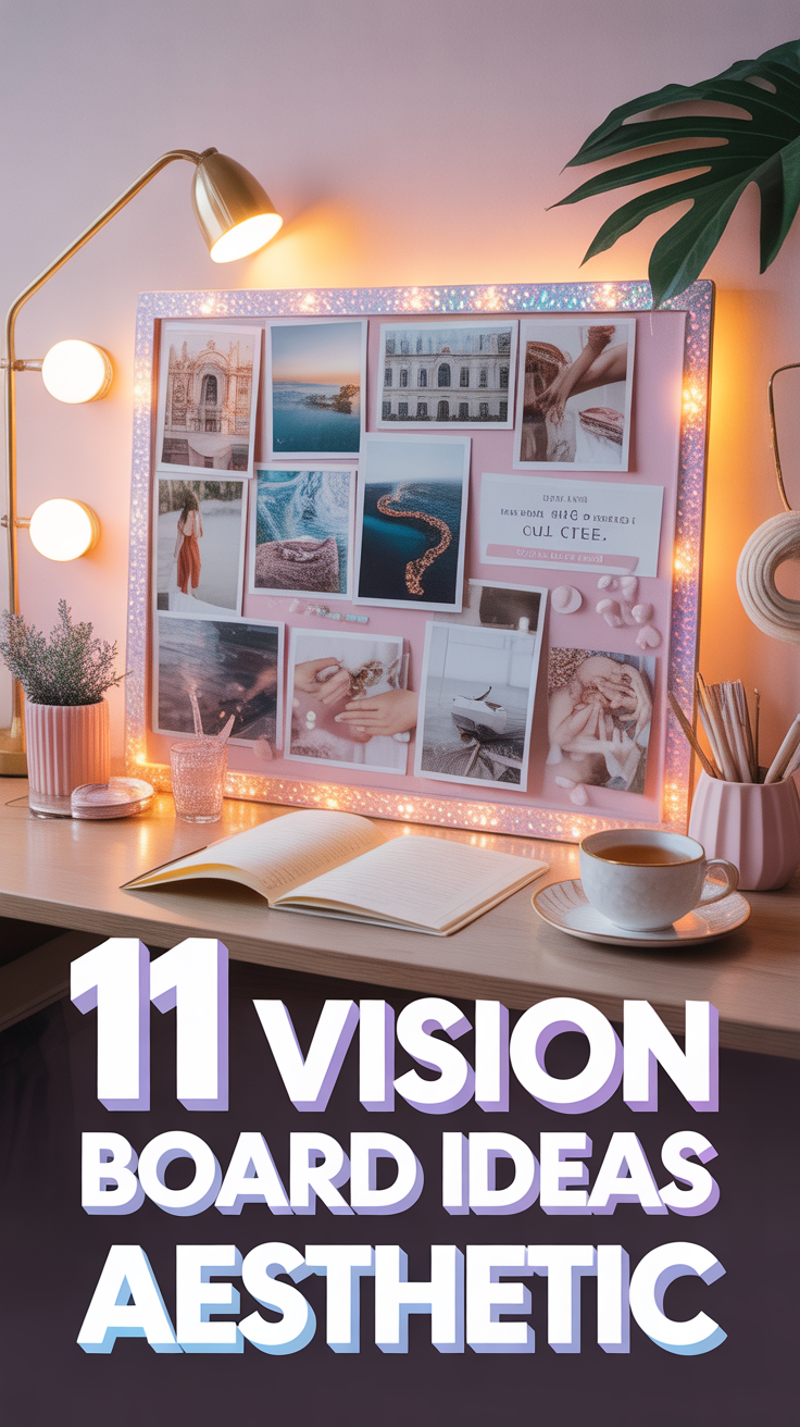 ✨ 11 Vision Board Ideas Aesthetic