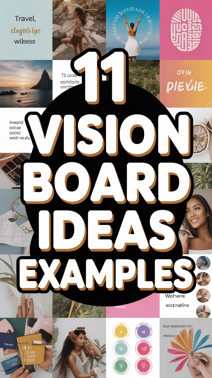 ✨ 11 Vision Board Ideas Examples