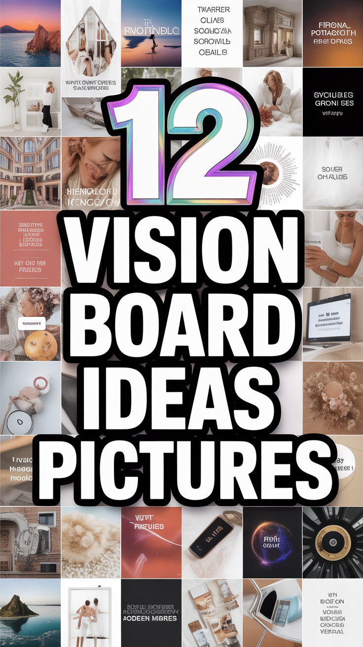 💯 12 Vision Board Ideas Pictures