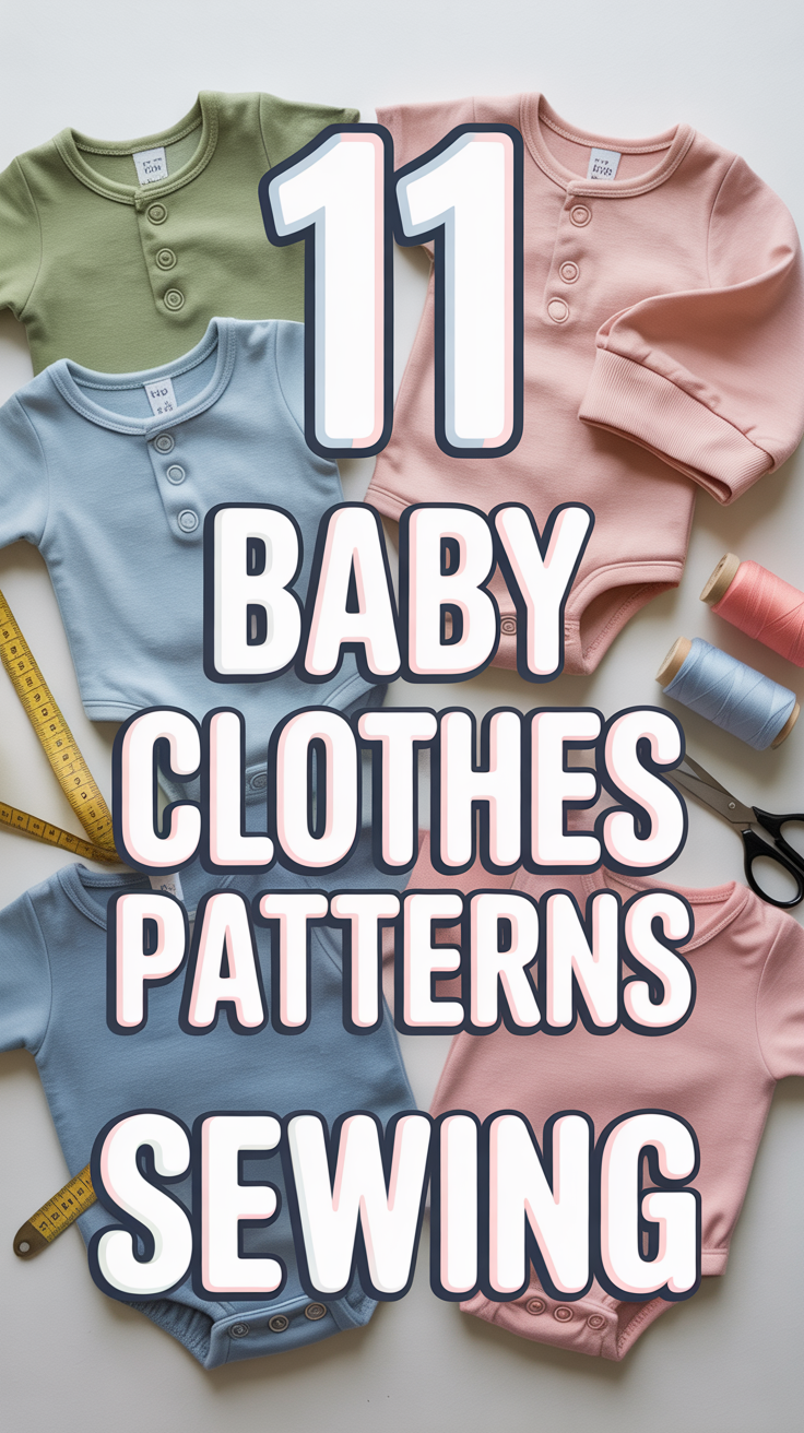 👶 11 Baby Clothes Patterns Sewing