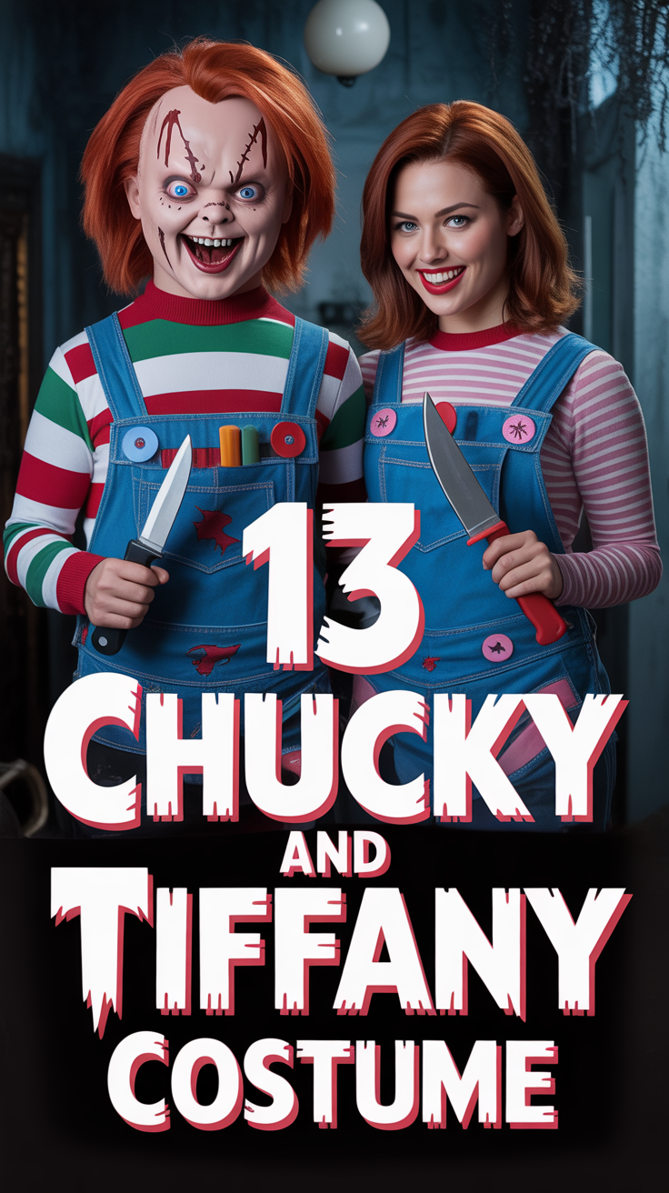🔪 13 Chucky And Tiffany Costume