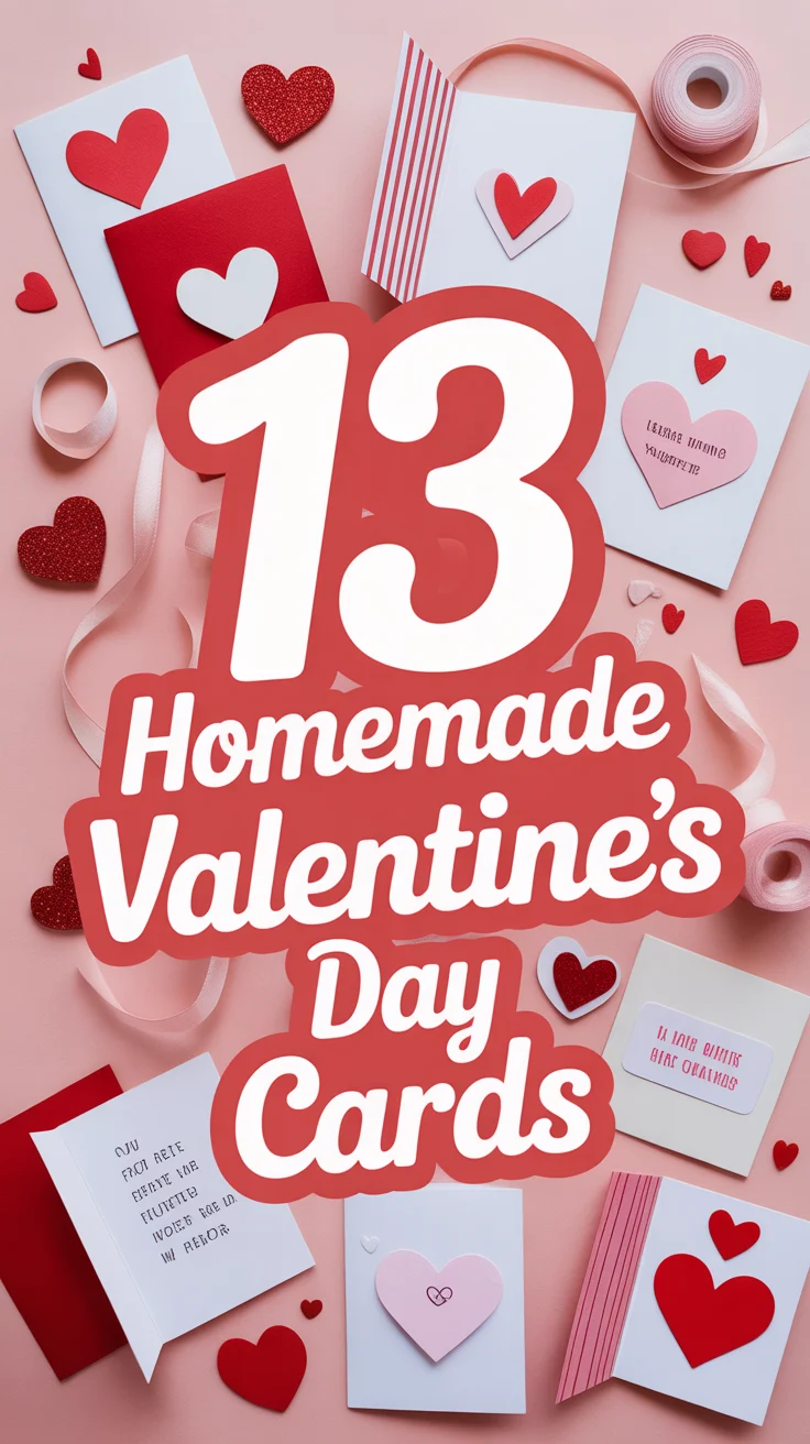 ❤️ 13 Homemade Valentines Day Cards