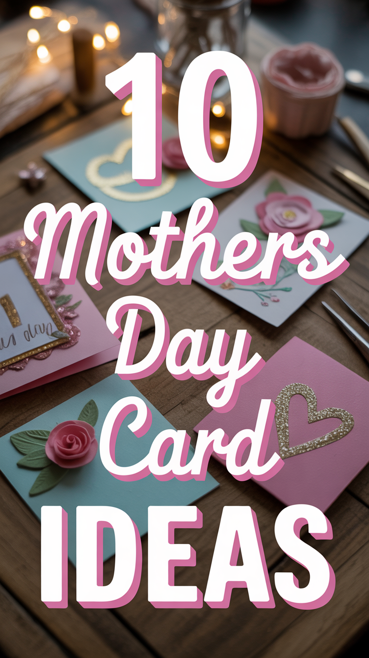 ❤️ 10 Mothers Day Card Ideas