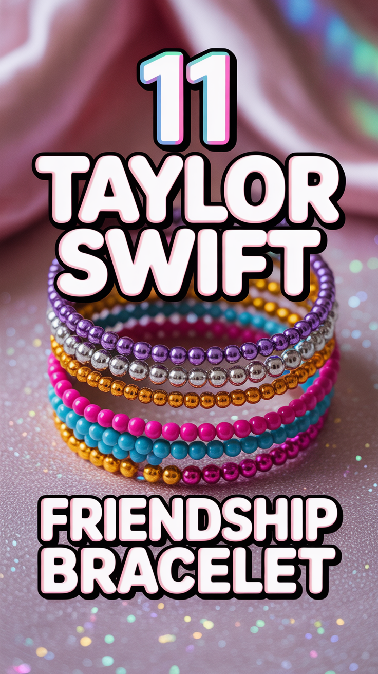 ✨ 11 Taylor Swift Friendship Bracelet
