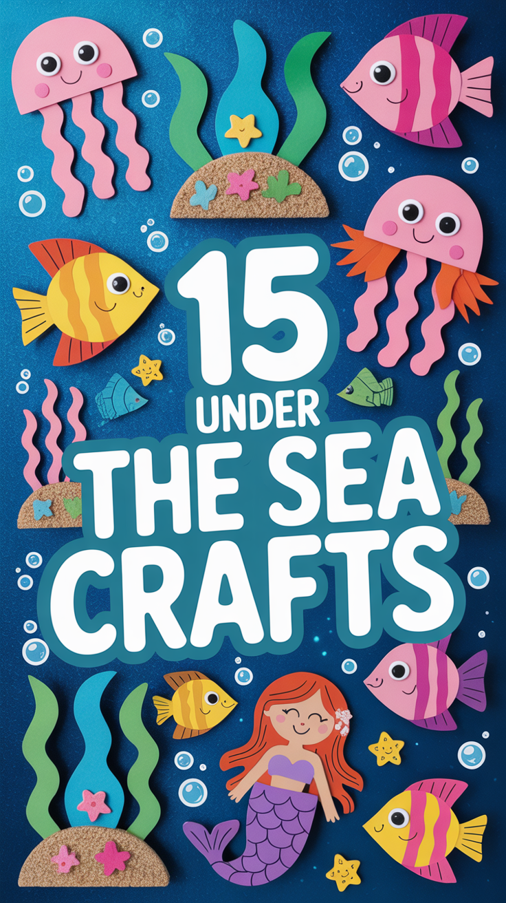 🌊 15 Under The Sea Crafts