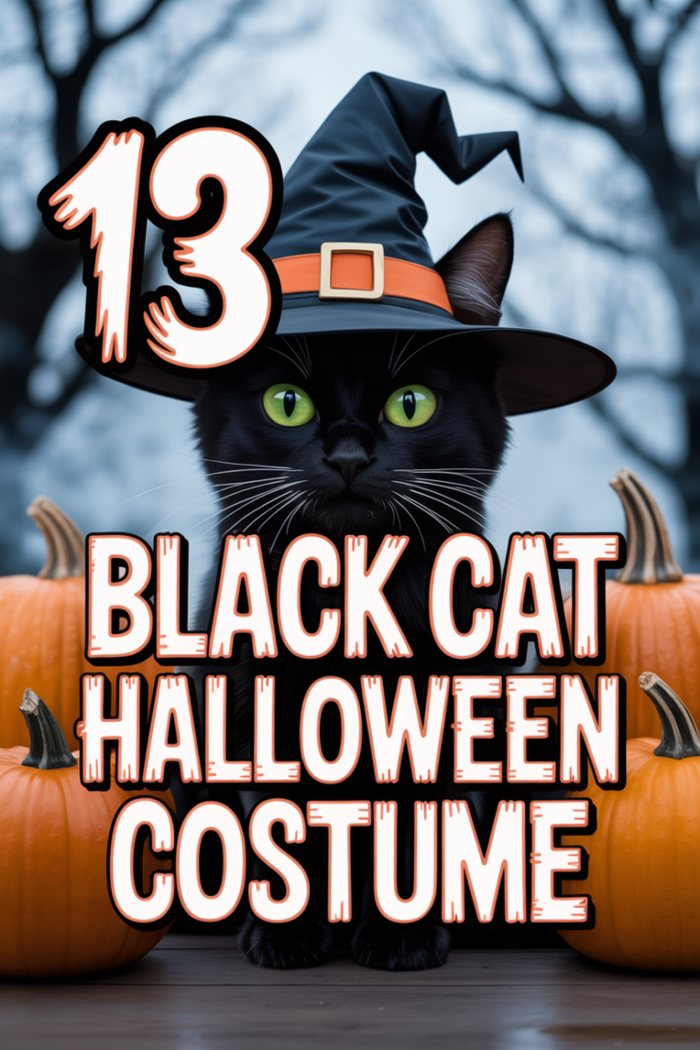 🐈 13 Black Cat Halloween Costume