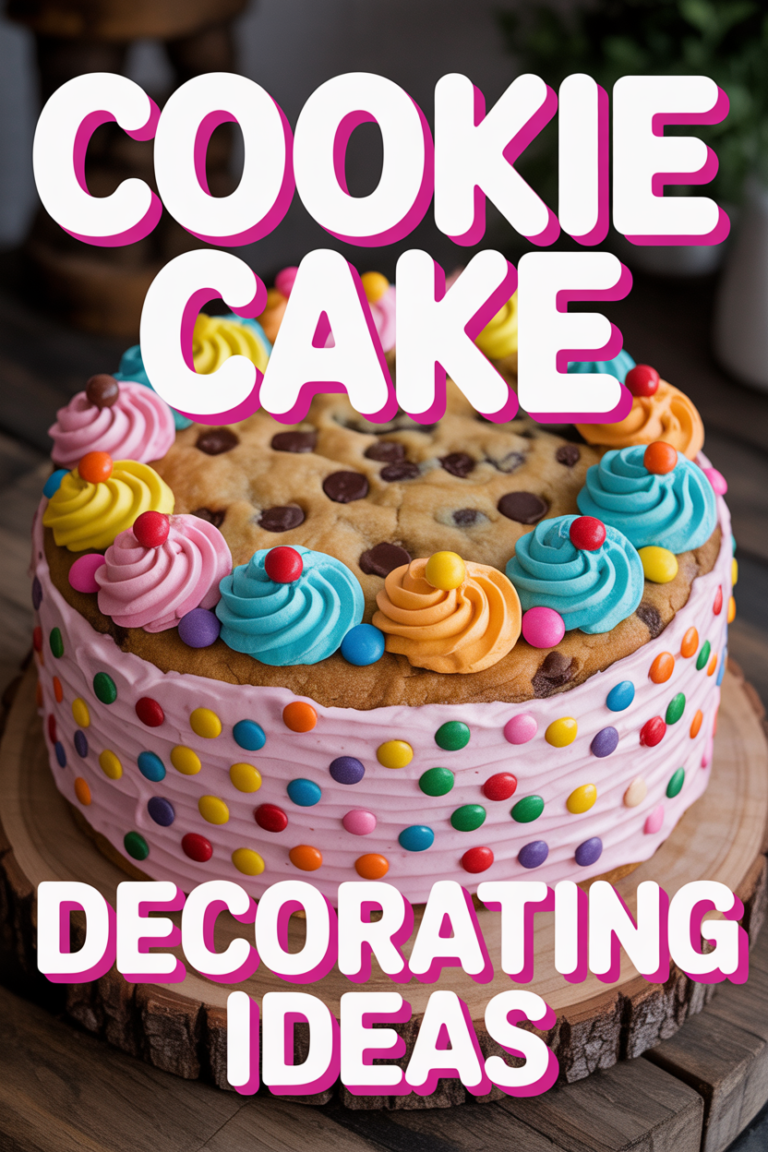 Cookie Cake Decorating Ideas