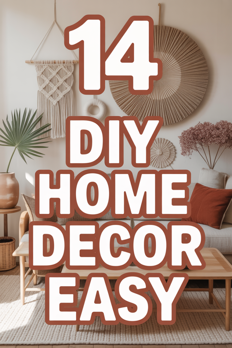 🏡 14 DIY Home Decor Easy
