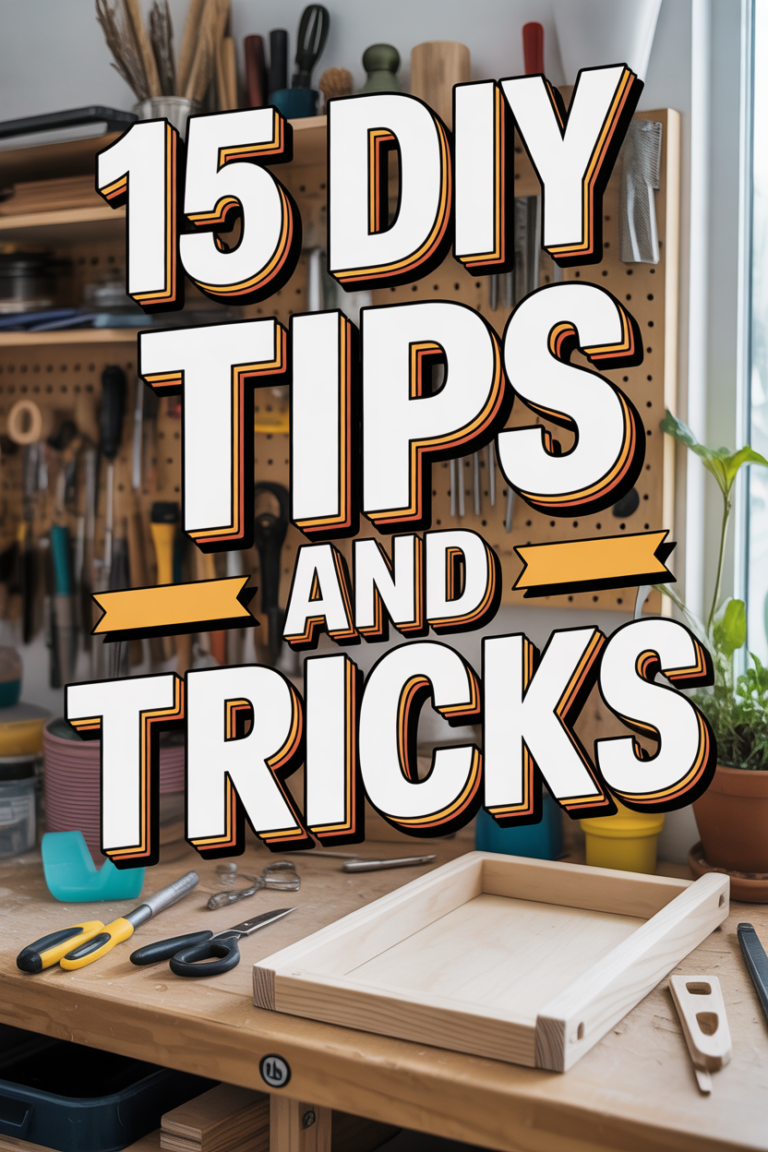🛠️ 15 DIY Tips And Tricks
