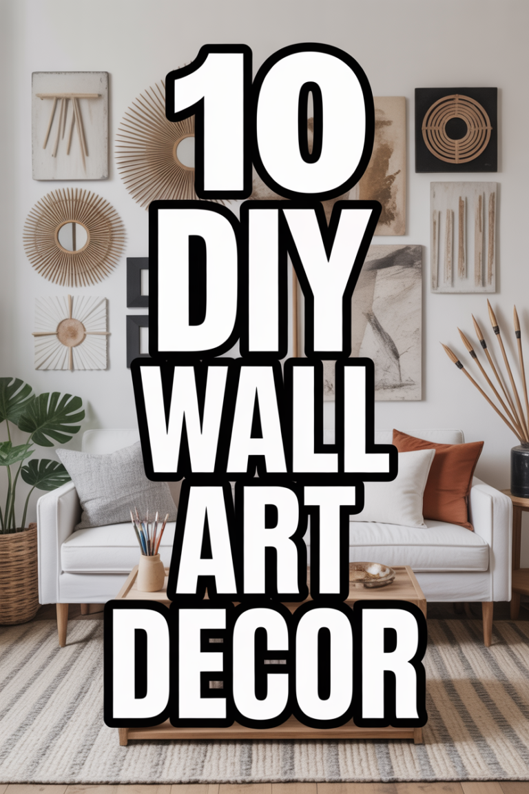 🎨 10 DIY Wall Art Decor