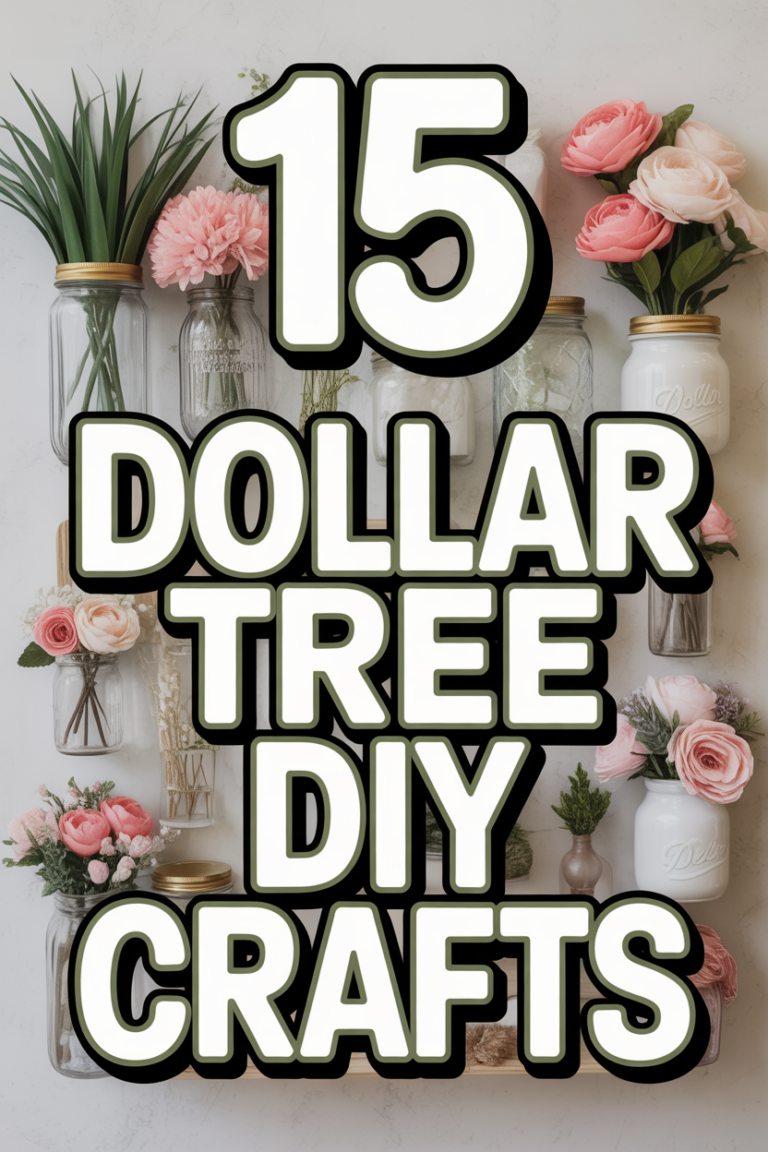 ✨ 15 Dollar Tree DIY Crafts