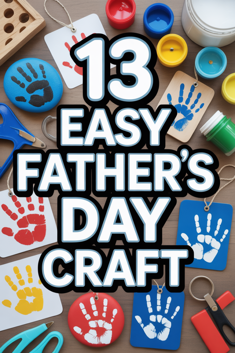 🔧 13 Easy Fathers Day Craft