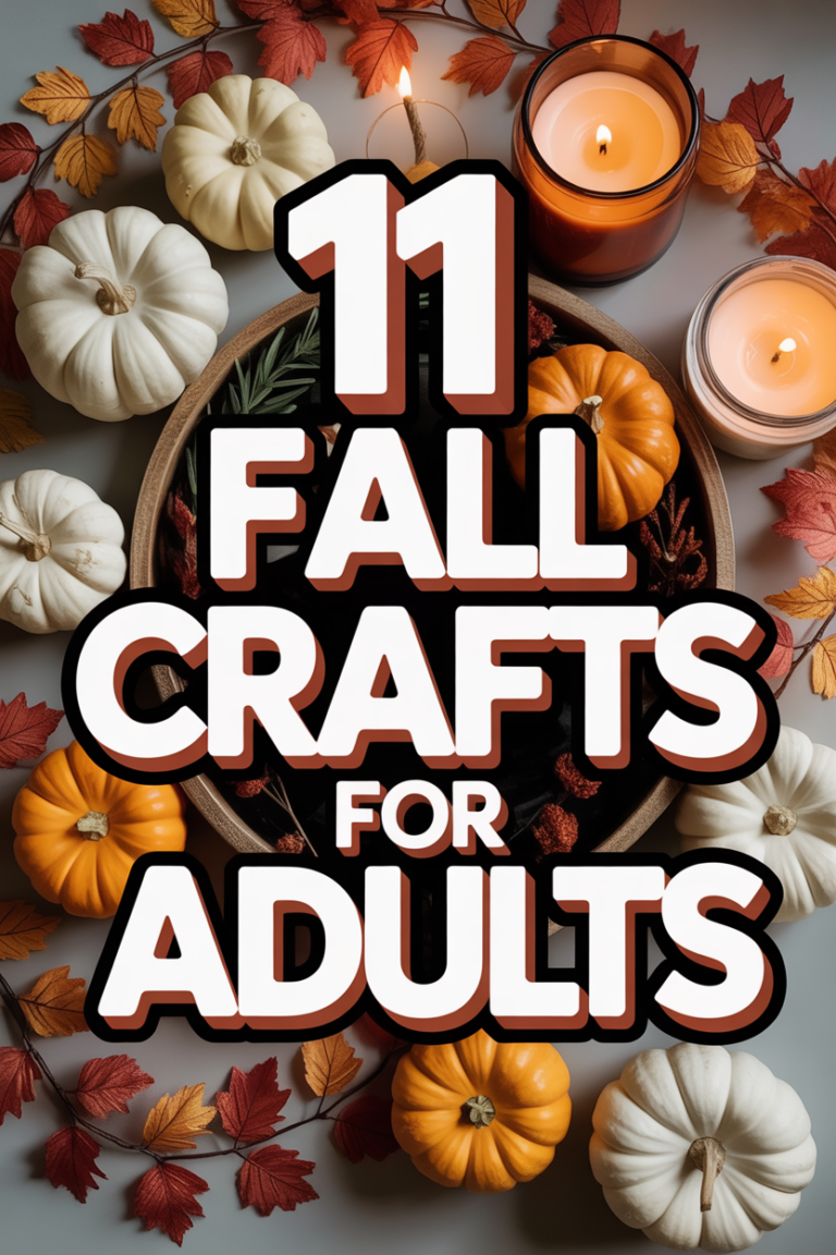 🍂 11 Fall Crafts For Adults