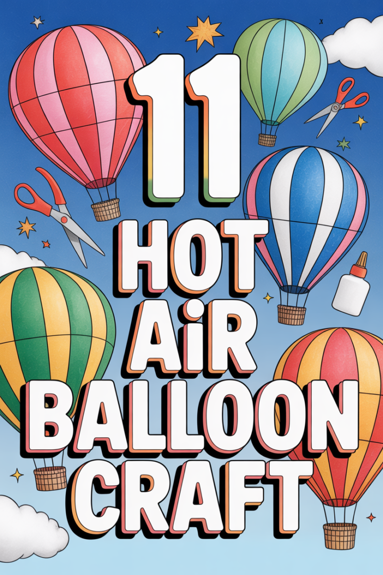🎈 11 Hot Air Balloon Craft