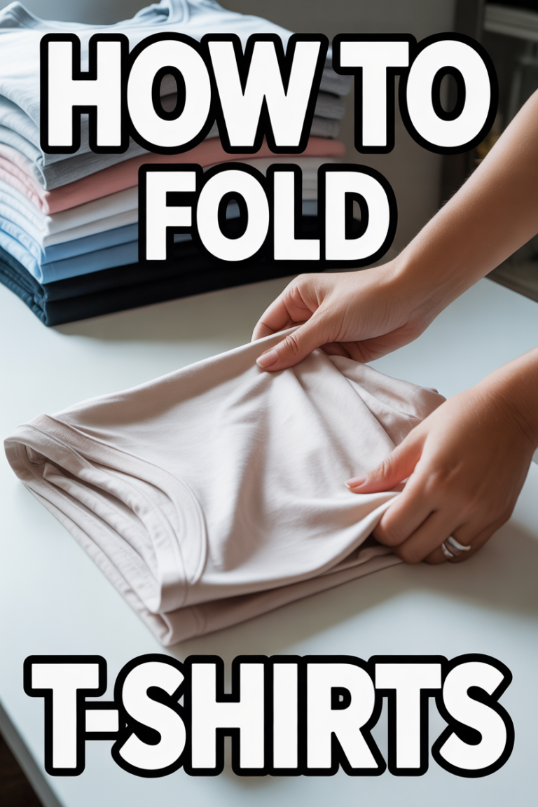 👕 How To Fold Tshirts