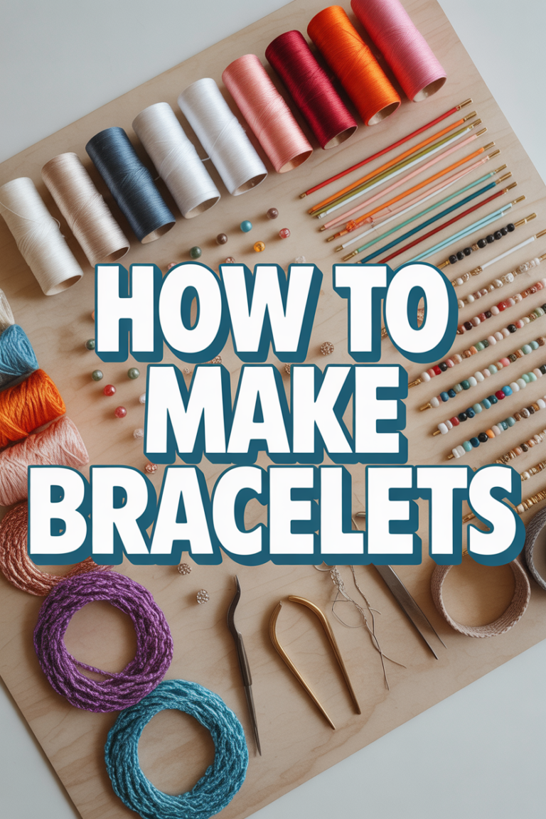 ✨ How To Make Bracelets