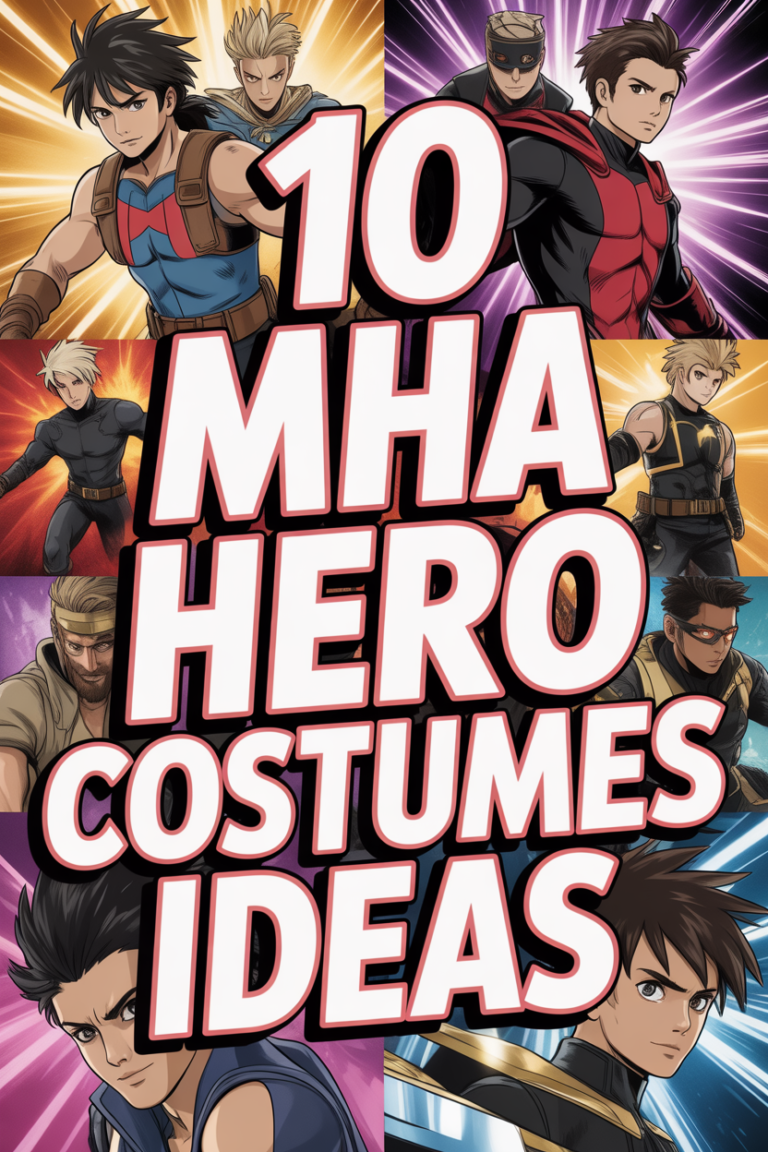 ⭐ 10 MHA Hero Costumes Ideas