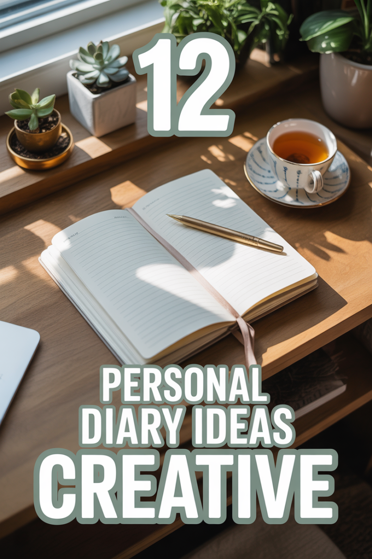 📓 12 Personal Diary Ideas Creative