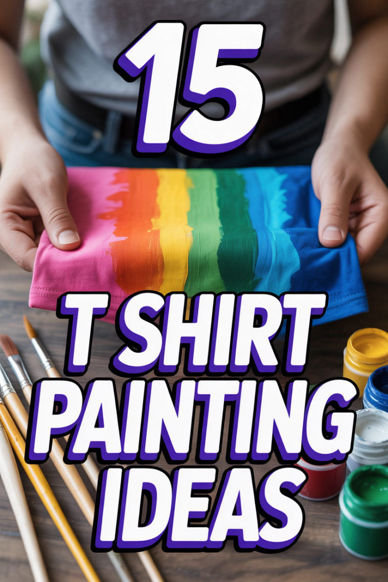 🎨 15 T Shirt Painting Ideas