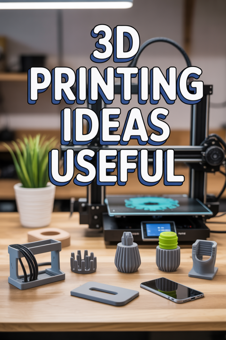 ⚙️ 3D Printing Ideas Useful
