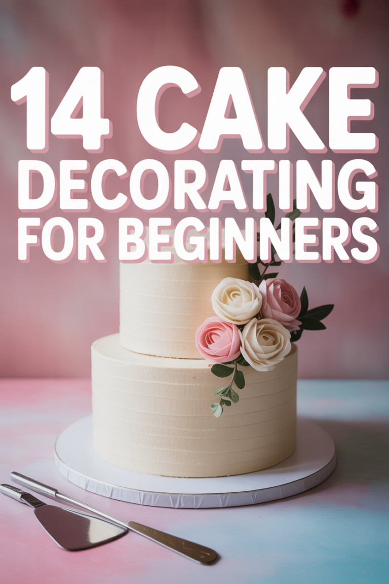 🎂 14 Cake Decorating For Beginners