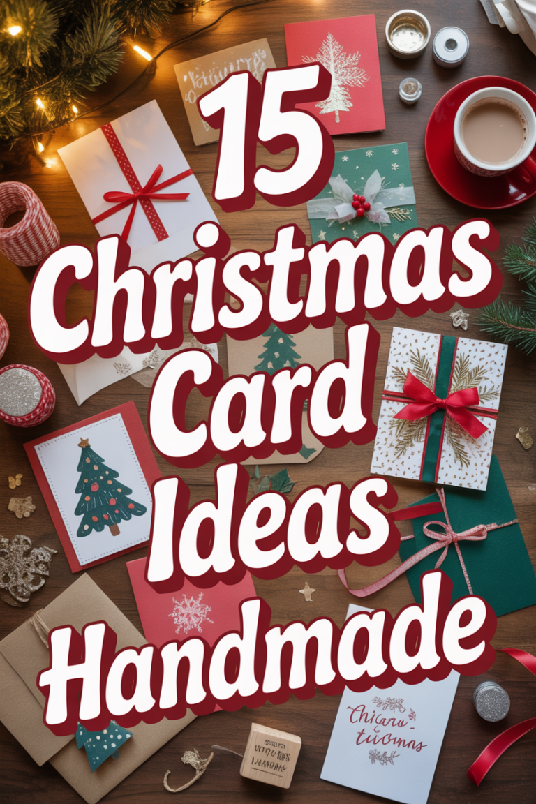 🎄 15 Christmas Card Ideas Handmade