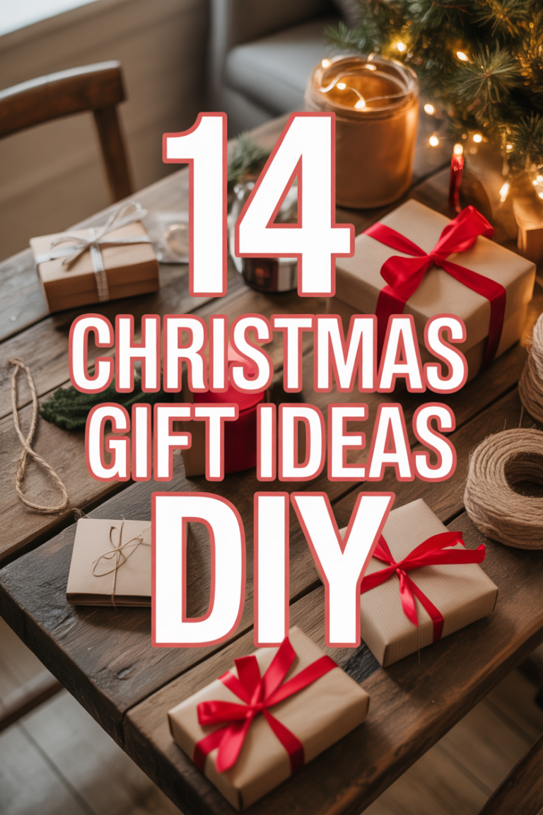 🎄 14 Christmas Gift Ideas DIY