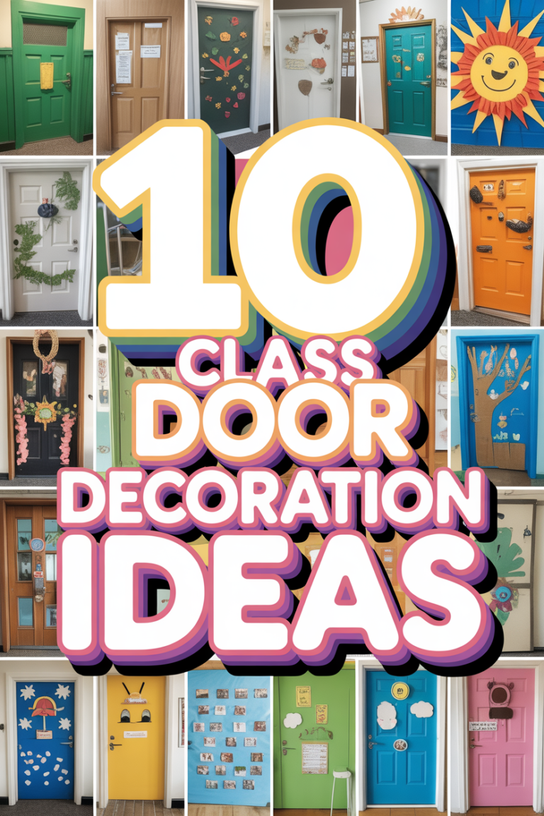 🎨 10 Class Door Decoration Ideas