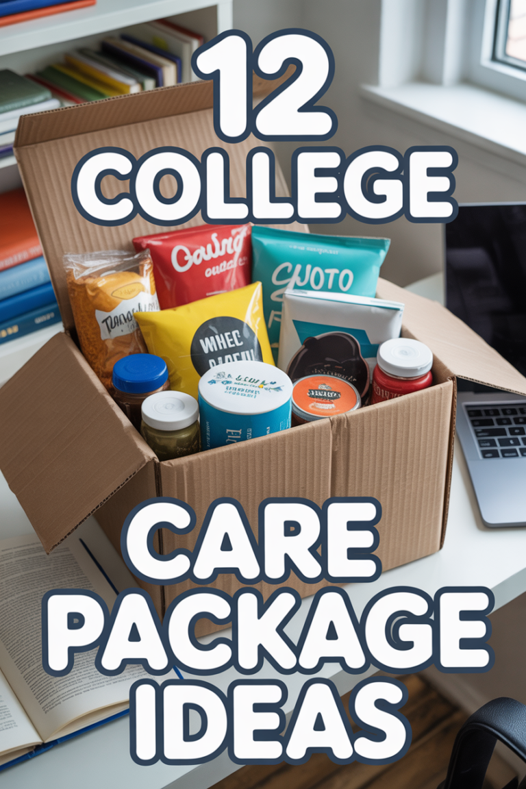 📦 12 College Care Package Ideas