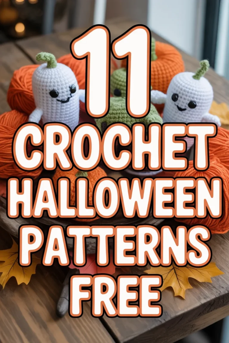 🎃 11 Crochet Halloween Patterns Free