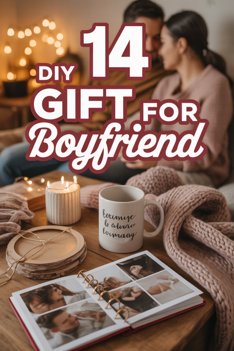 🎁 14 DIY Gift For Boyfriend