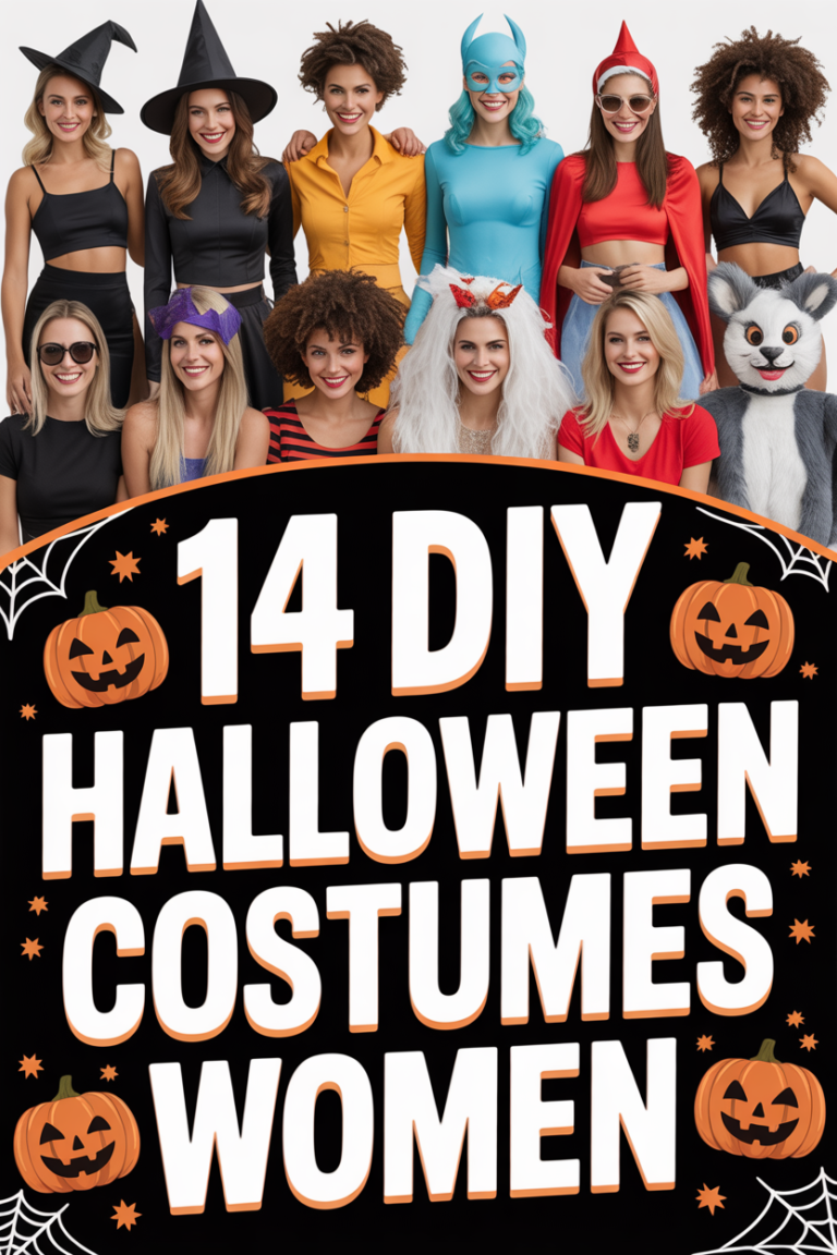 ✨ 14 DIY Halloween Costumes Women