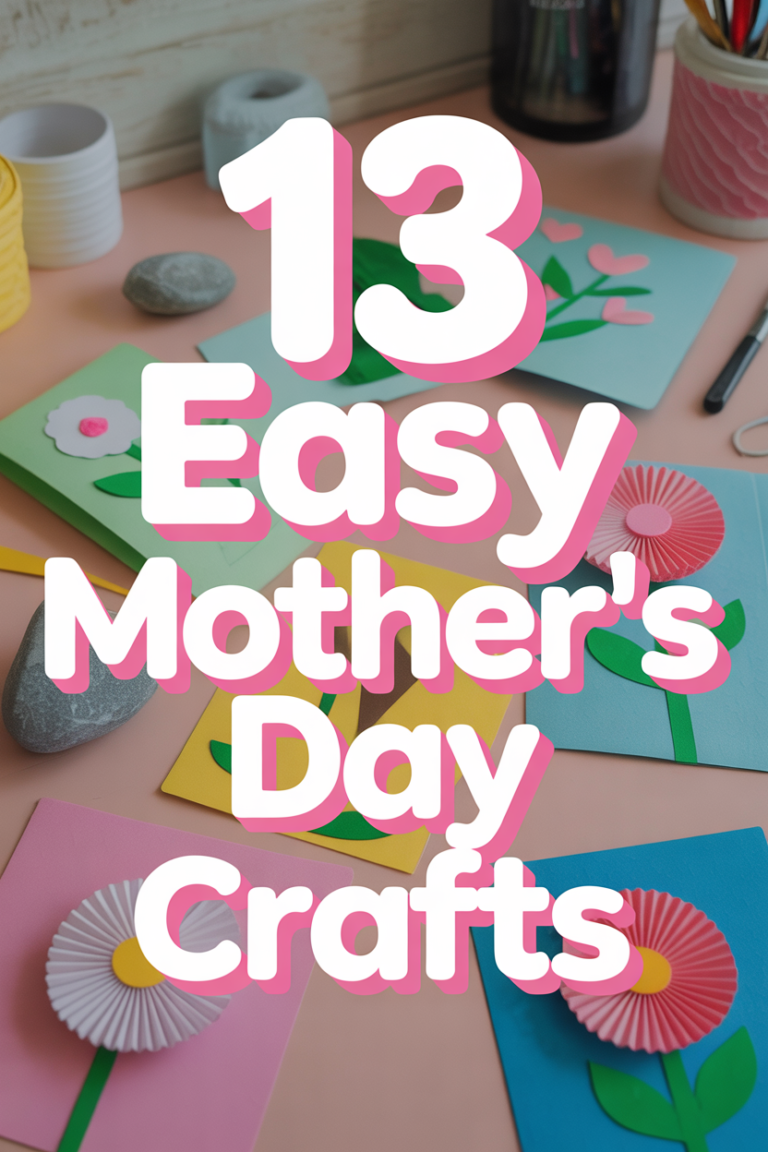 💐 13 Easy Mother’s Day Crafts