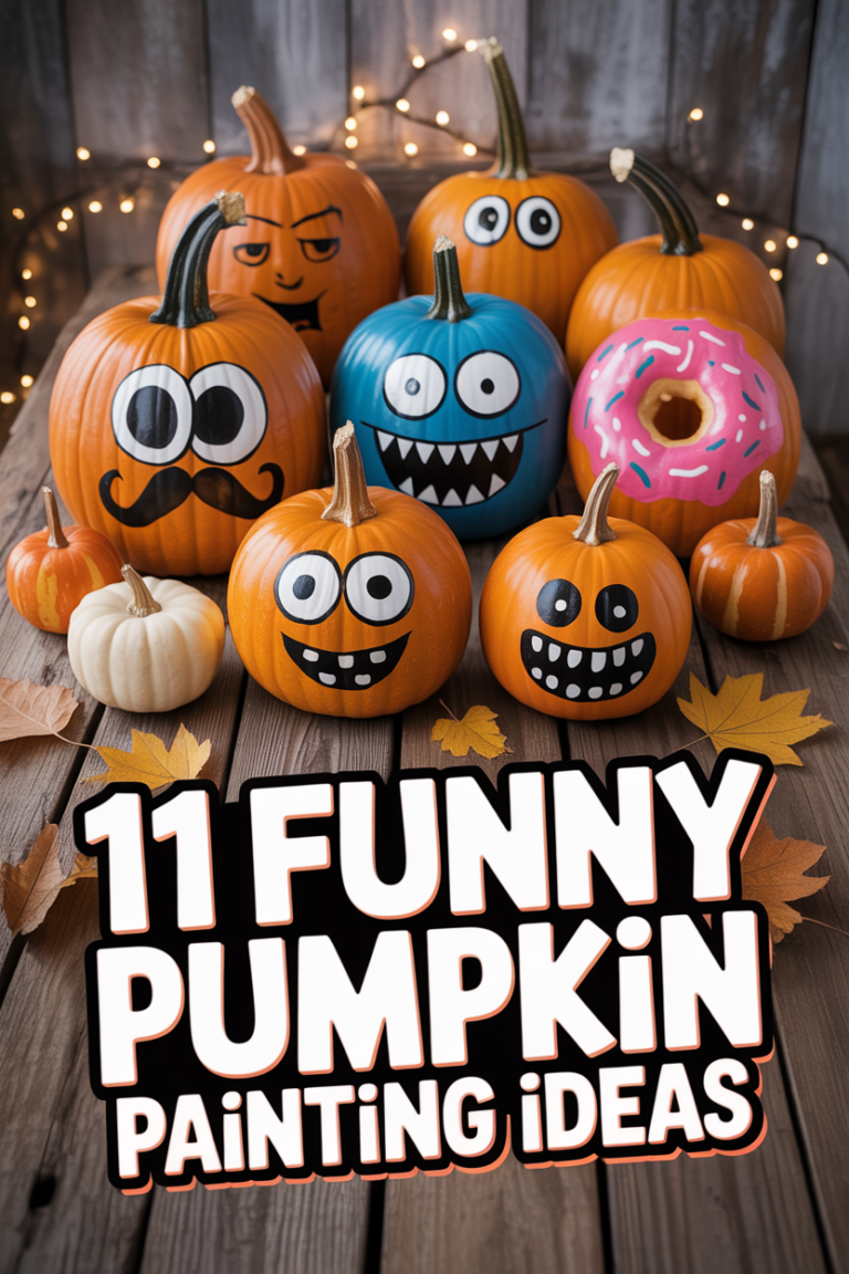 🎃 11 Funny Pumpkin Painting Ideas