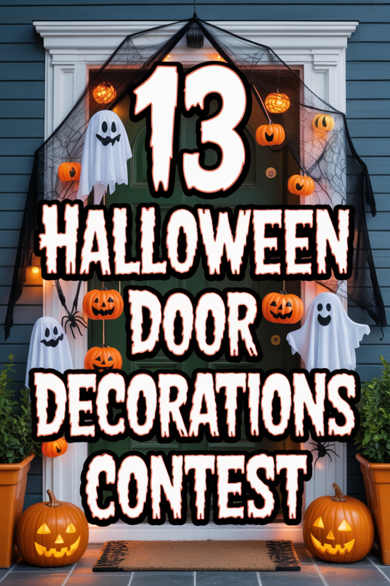 🎃 13 Halloween Door Decorations Contest