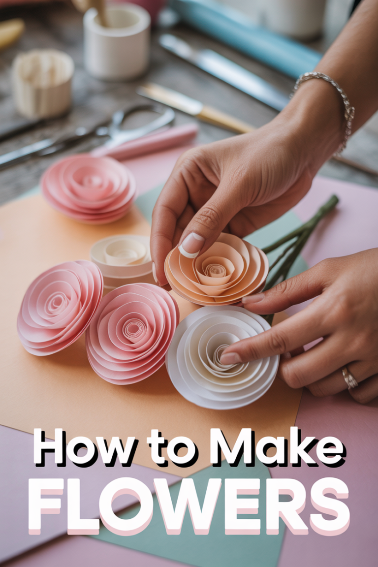 🌸 How To Make Flowers
