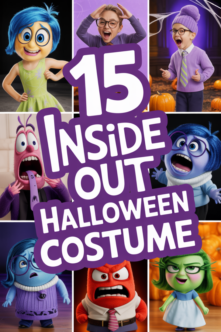 🎃 15 Inside Out Halloween Costume