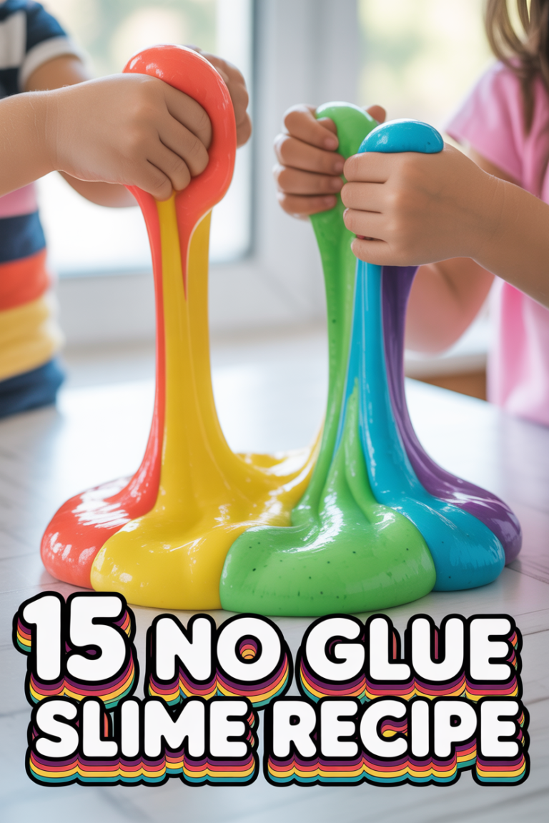 🧪 15 No Glue Slime Recipe