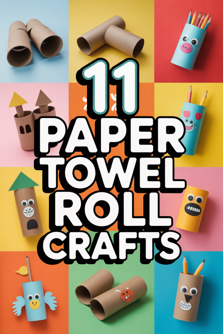 🧻 11 Paper Towel Roll Crafts