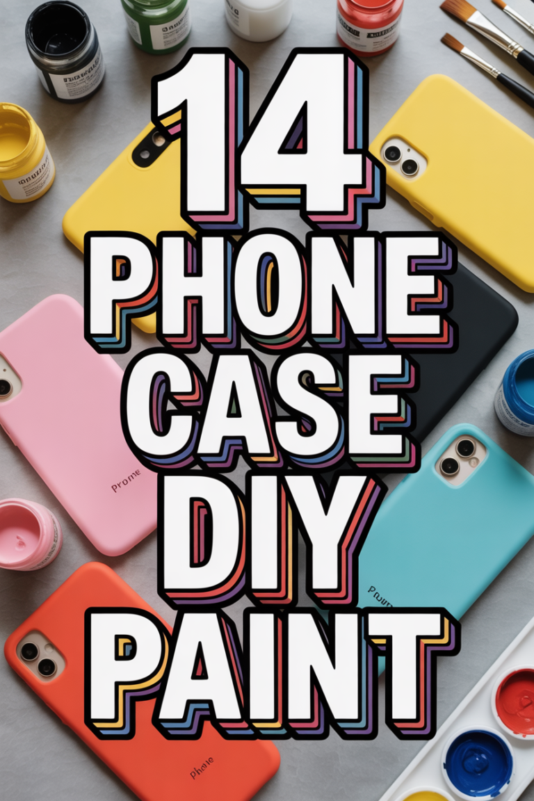 🎨 14 Phone Case DIY Paint