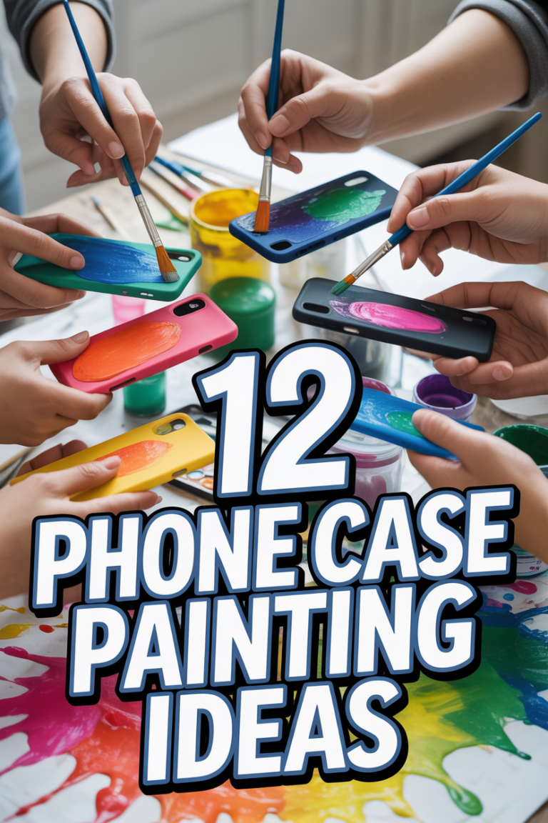 🎨 12 Phone Case Painting Ideas