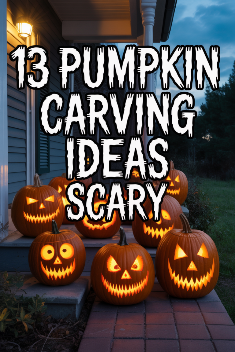👻 13 Pumpkin Carving Ideas Scary