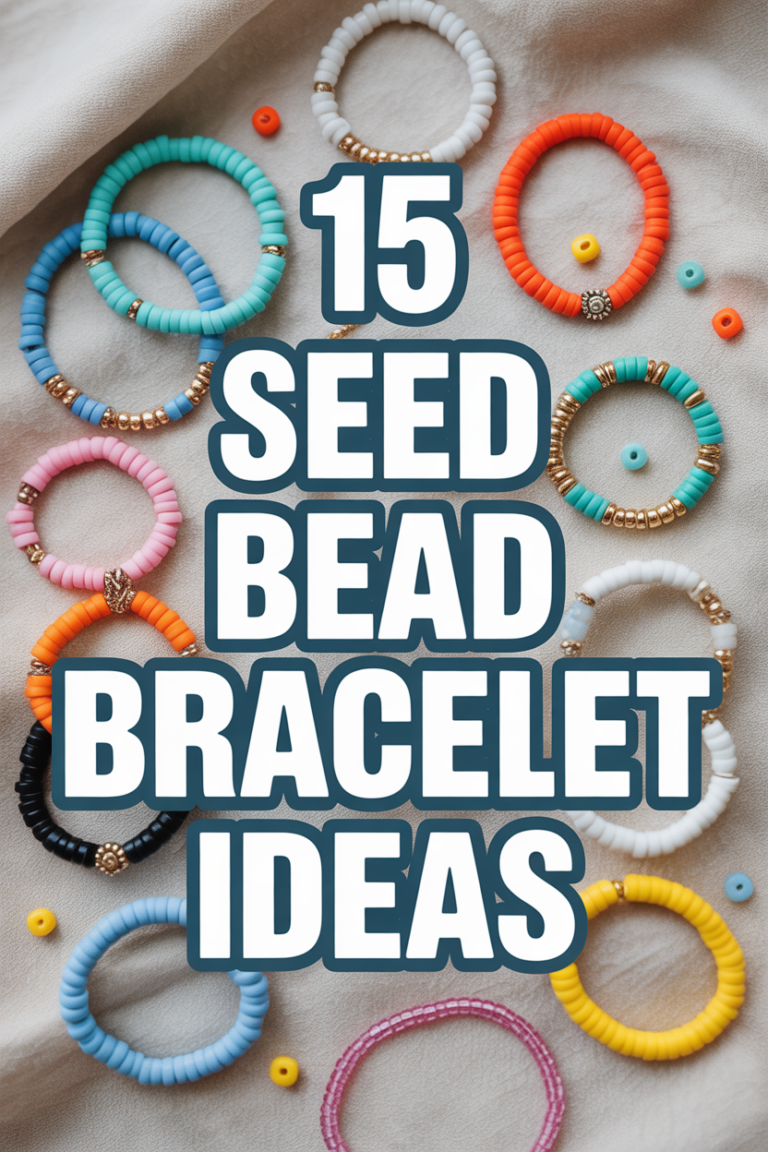 ✨ 15 Seed Bead Bracelet Ideas