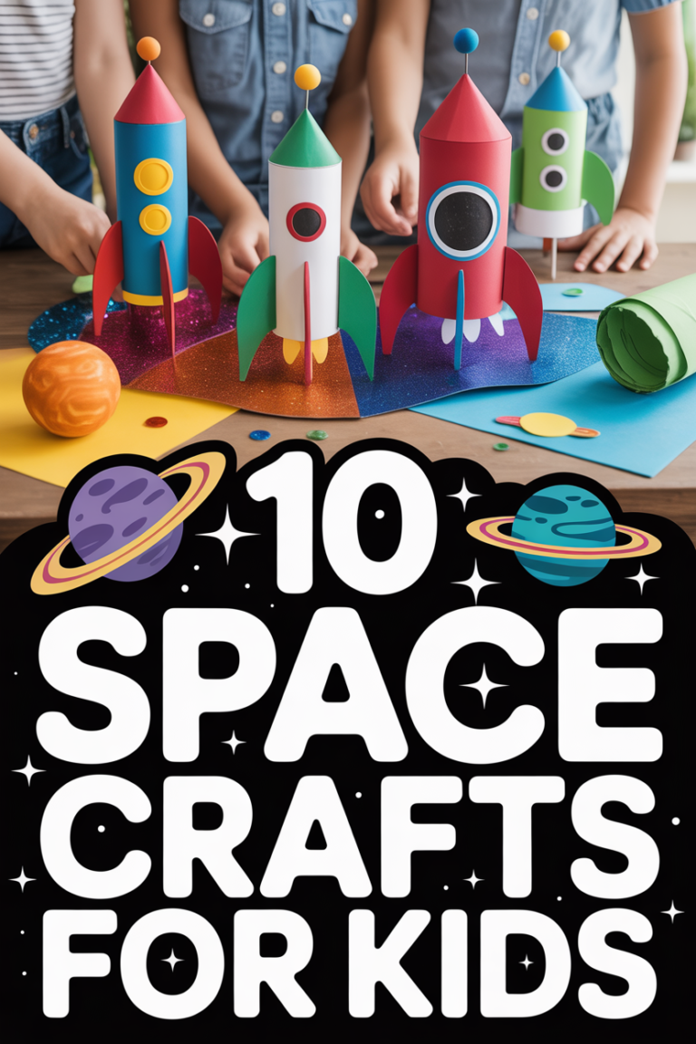 🚀 10 Space Crafts For Kids