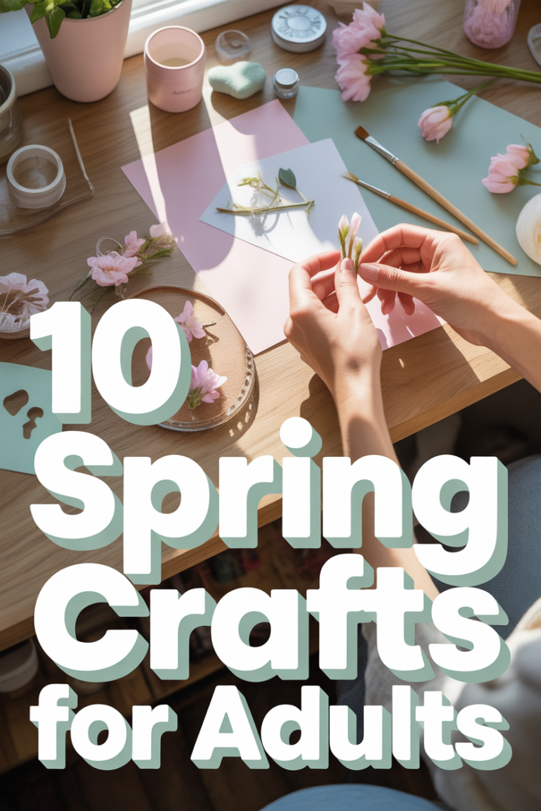 🌸 10 Spring Crafts For Adults